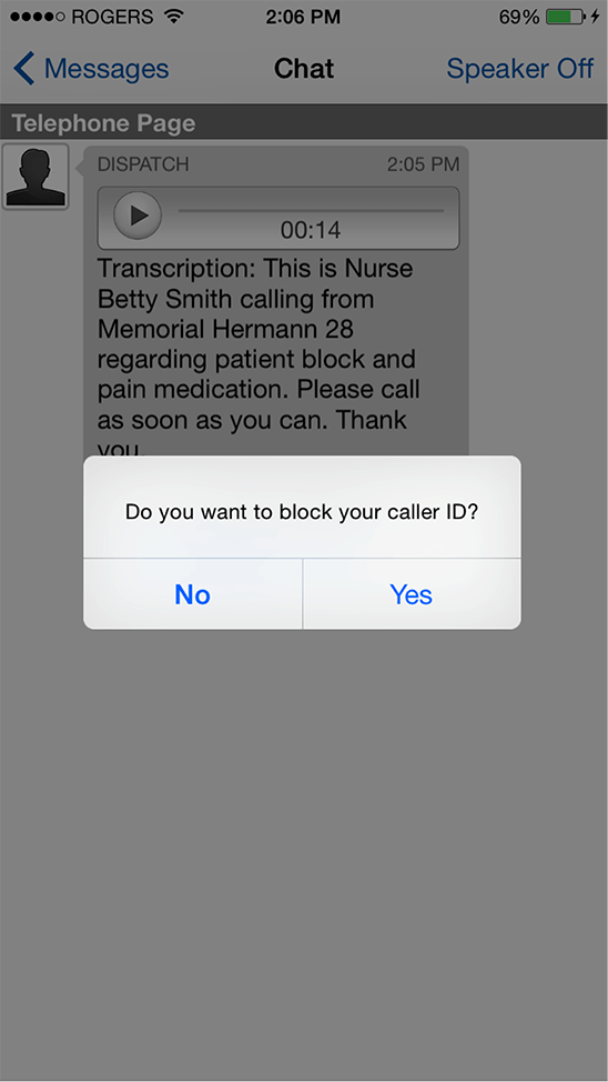 Block Caller ID